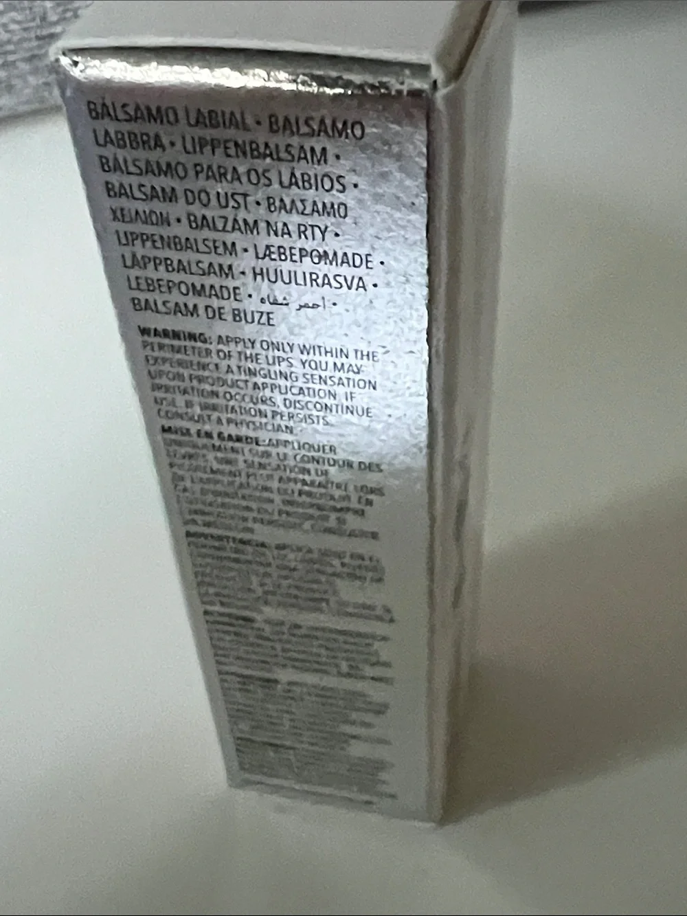 Buxom Power-Full Plump + Repair Lip Butter — White & Silver